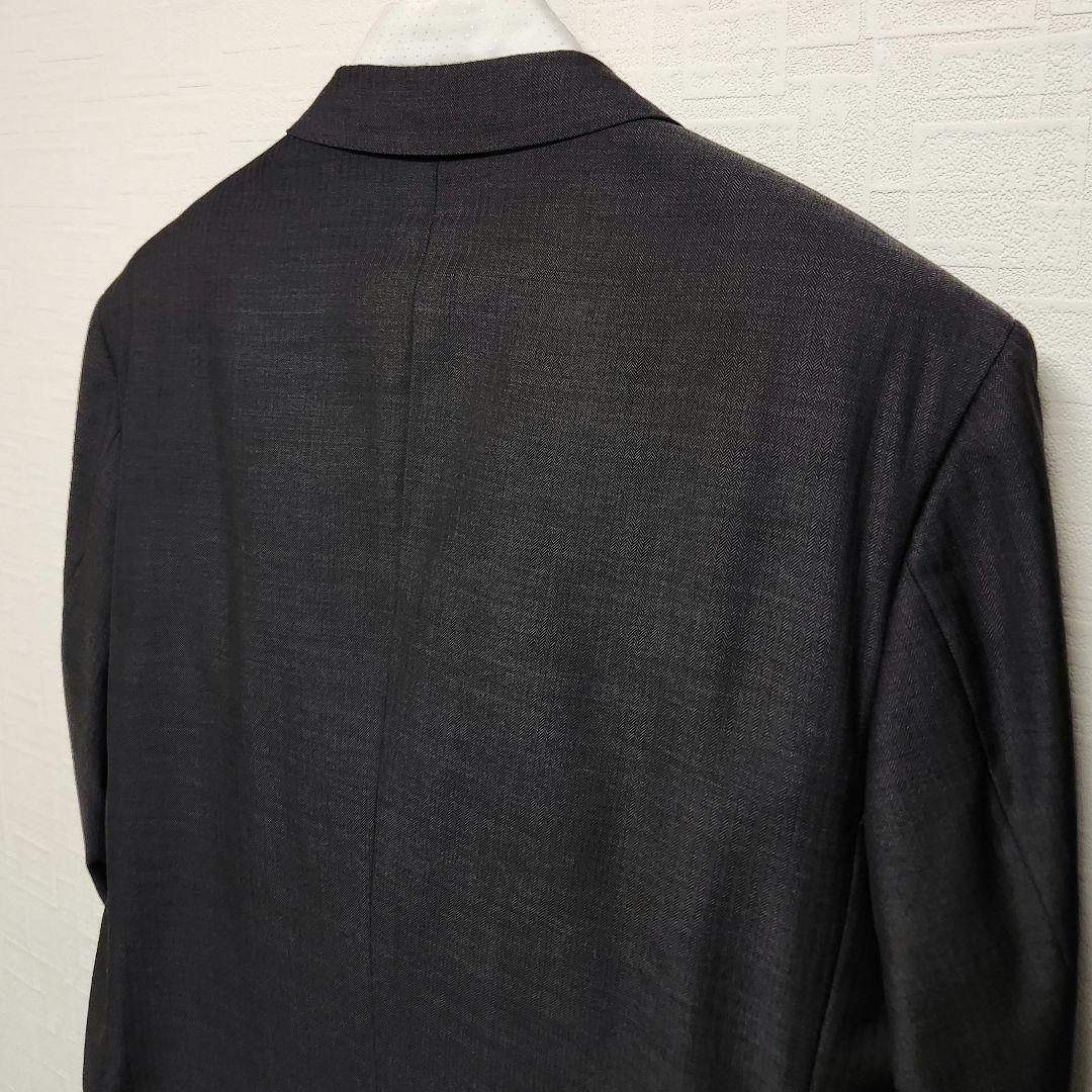 ダーバン　ロロピアーナ　メンズ　スーツ　セットアップ　グレー　シャドーストライプ