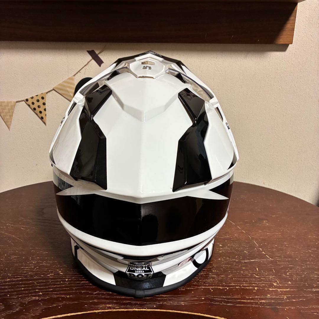 最終値下げONEAL SIERRA HELMET P ブラック・ホワイト M