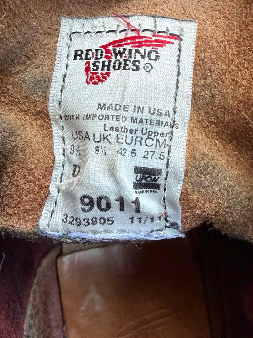 レッドウイング　9011 ベックマン