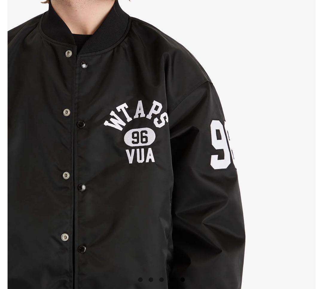 【新品未使用】WTAPS Team Jacket Black スタジャン M