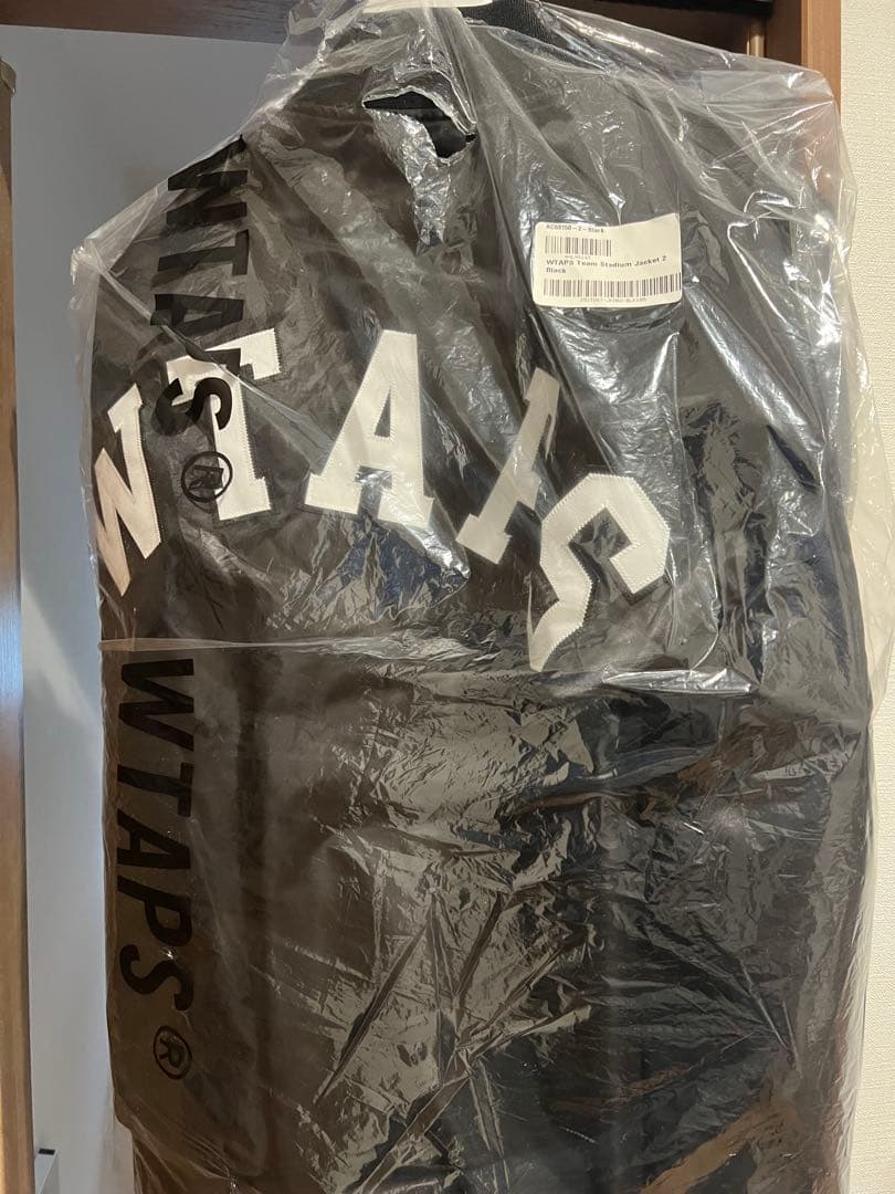 【新品未使用】WTAPS Team Jacket Black スタジャン M