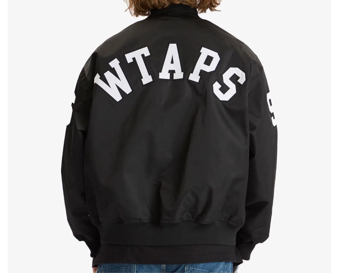 【新品未使用】WTAPS Team Jacket Black スタジャン M