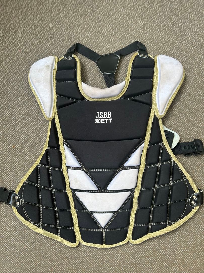 ZETT JS.B.B キャッチャー用プロテクター、マスク、レガース　軟式