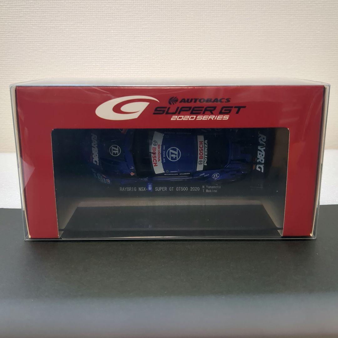 が*ん様 保護ケース付 エブロ RAYBRIG NSX-GT 2020 レイブリ