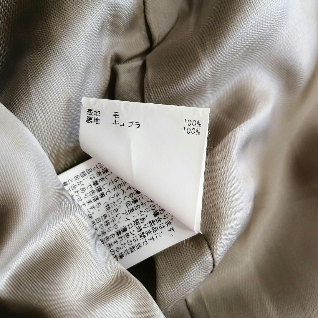 ✨美品✨21AW ANAYI スーパー１４０リバーメルトンPコート M 金ボタン