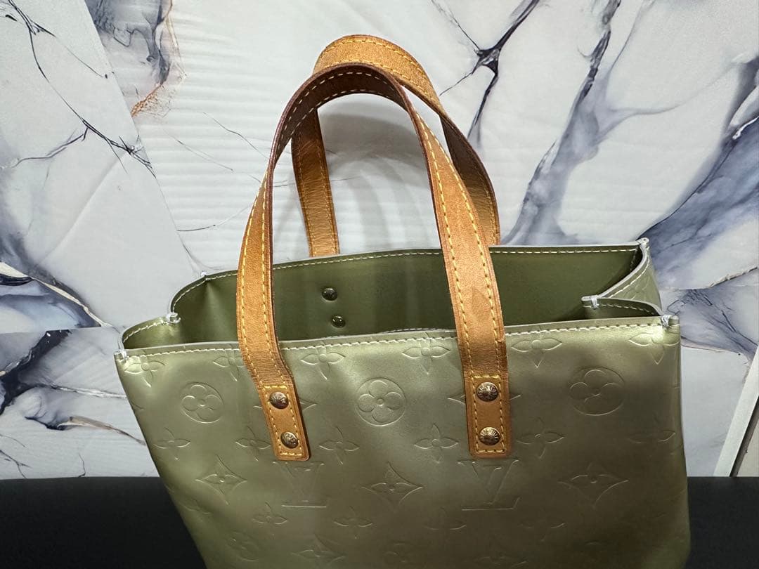 Louis Vuitton グリーン トートバッグ