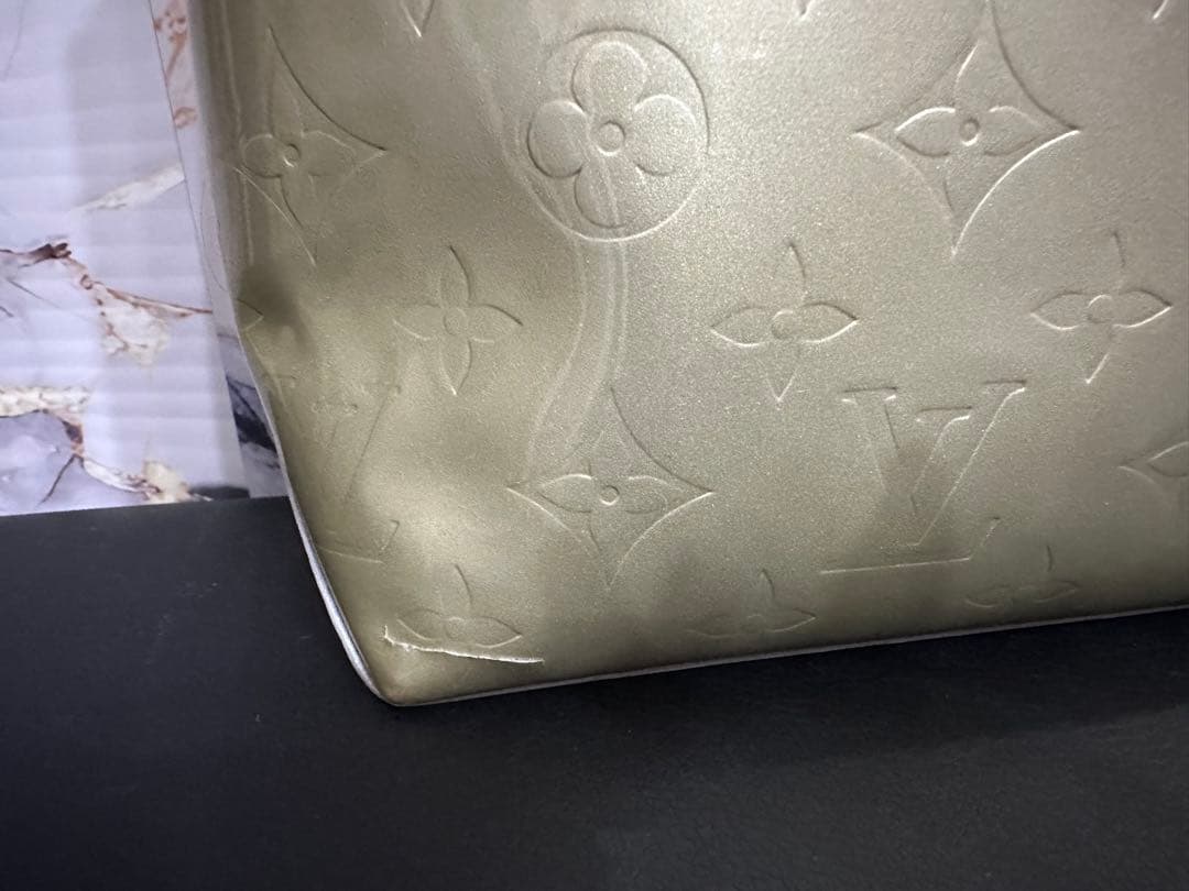 Louis Vuitton グリーン トートバッグ