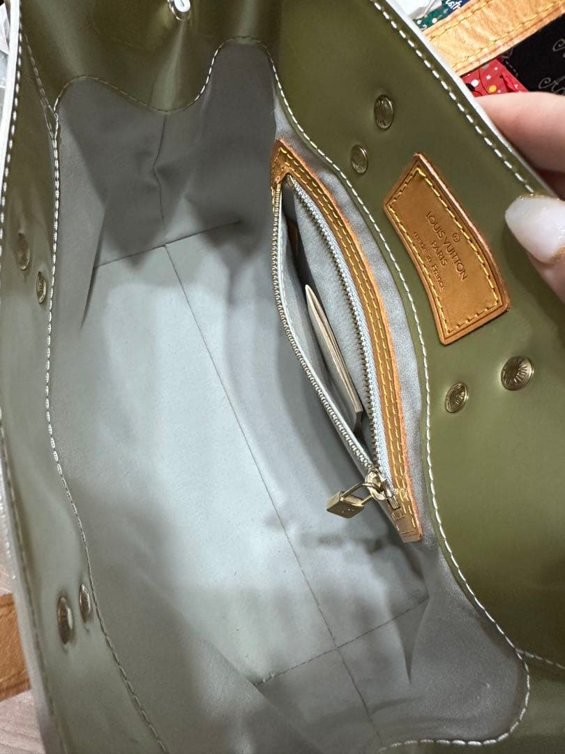 Louis Vuitton グリーン トートバッグ