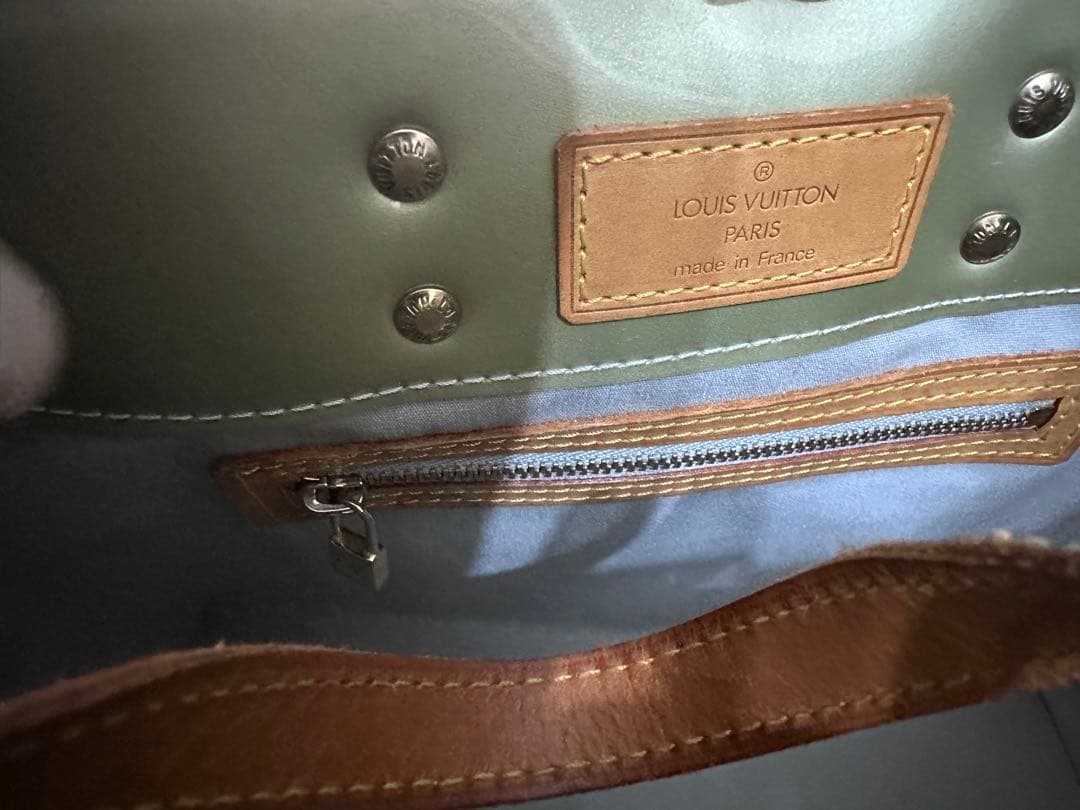 Louis Vuitton グリーン トートバッグ