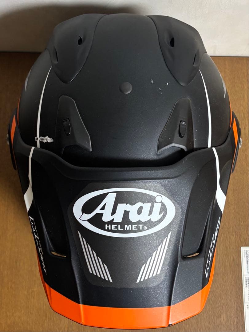 Arai オフロードヘルメット　tour cross 3ブラック/オレンジ