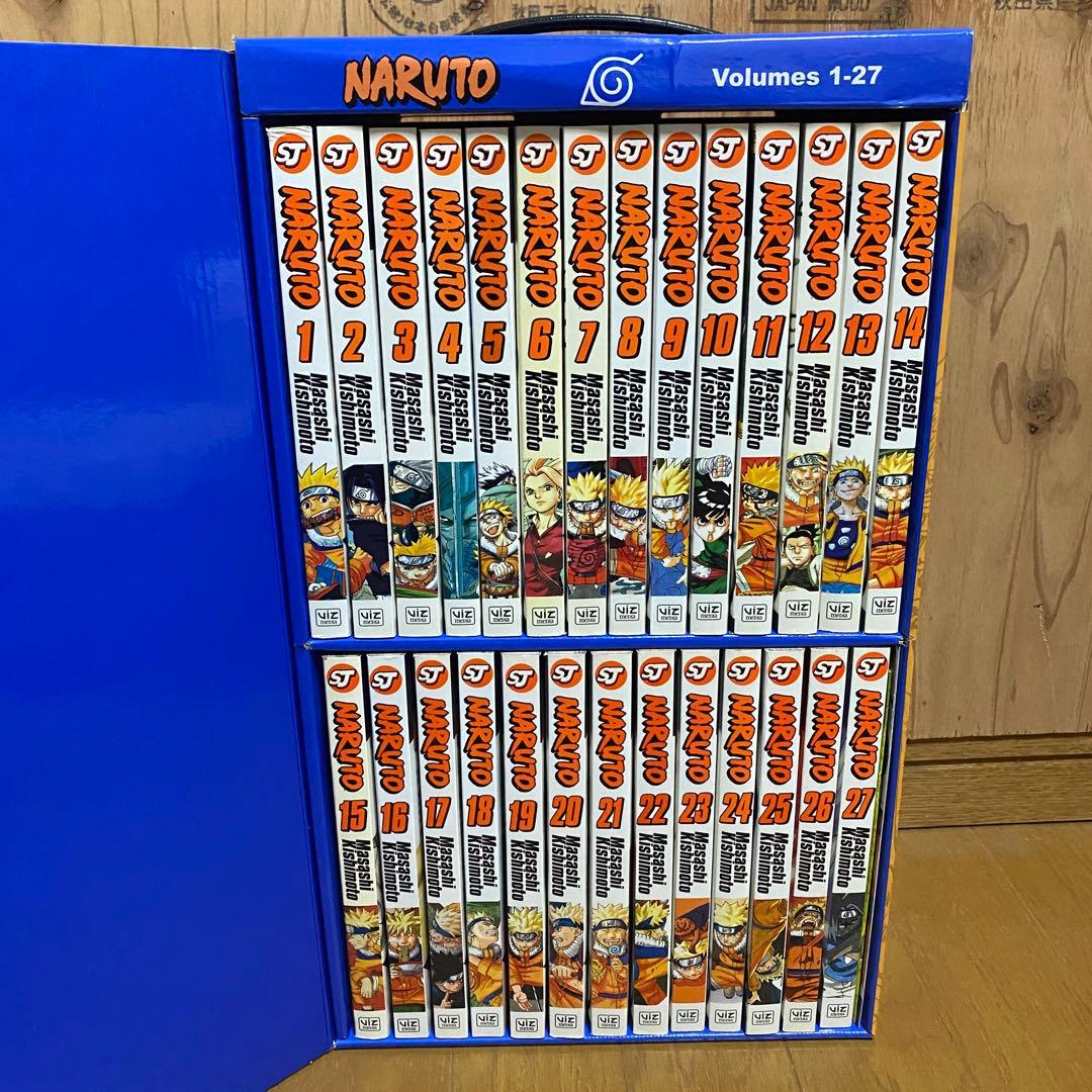 英語版　ナルト　NARUTO　27冊セット