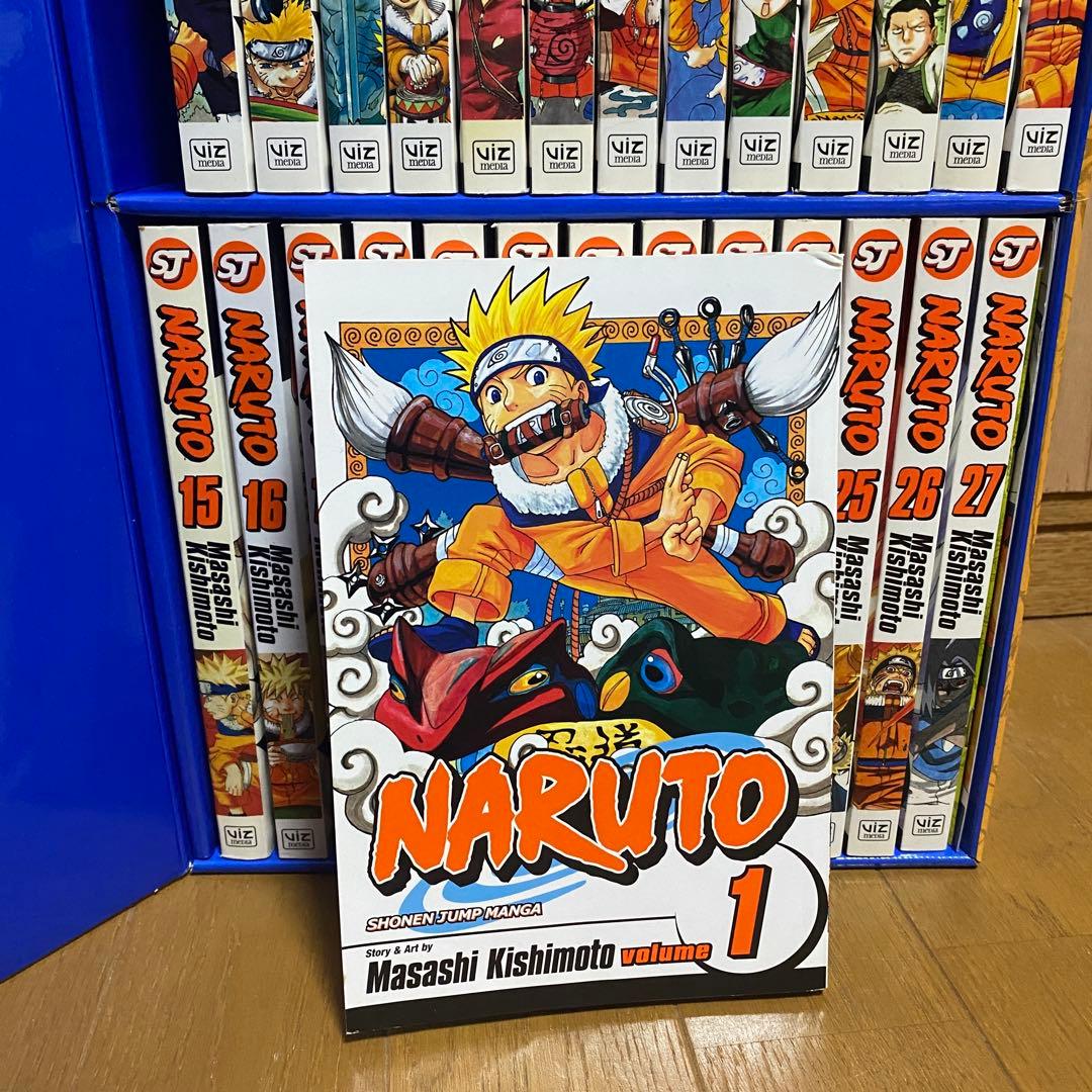 英語版　ナルト　NARUTO　27冊セット