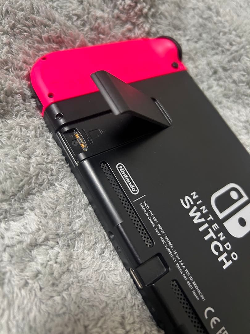 Nintendo Switch ニンテンドースイッチ本体GRN/PNK 箱無し