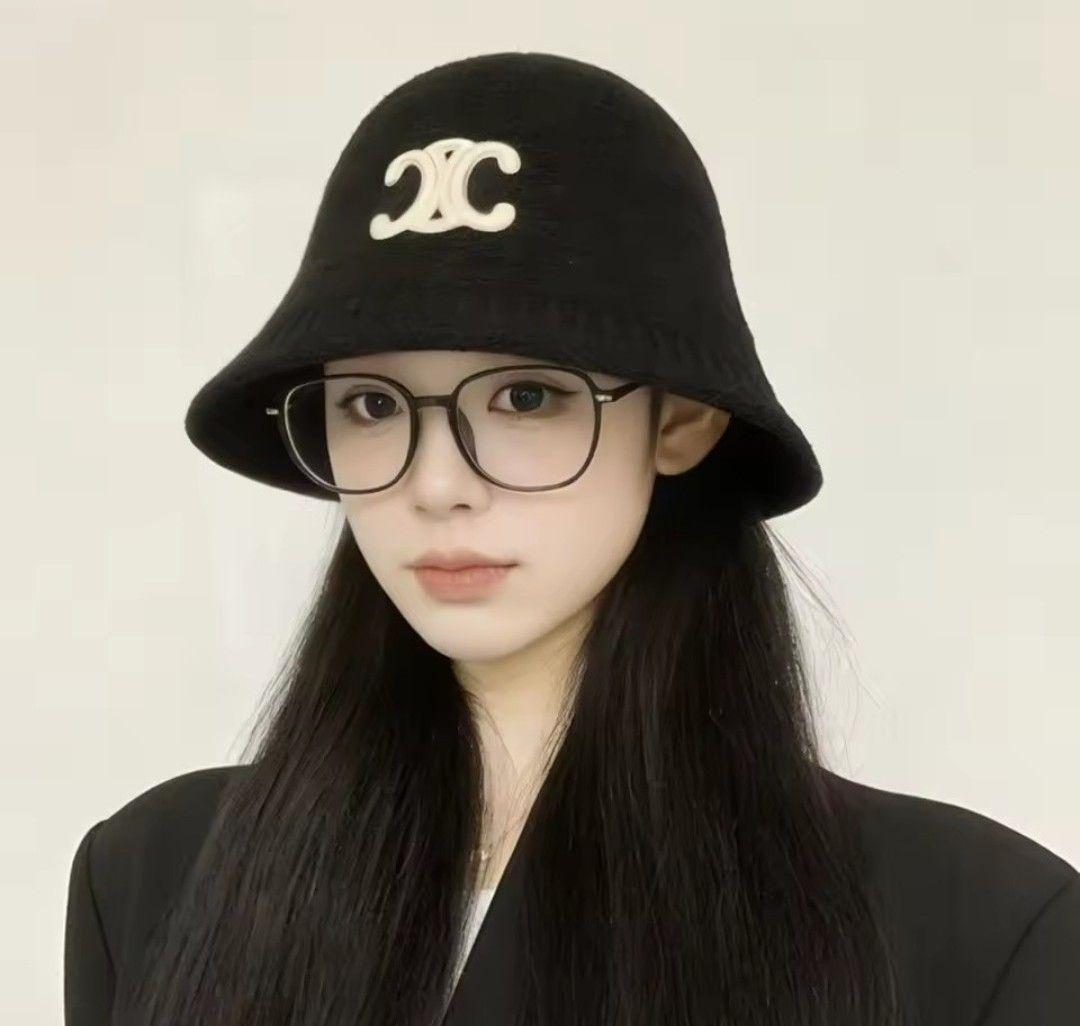 ★新品未使用★　CELINE　セリーヌ　ニット　バケットハット