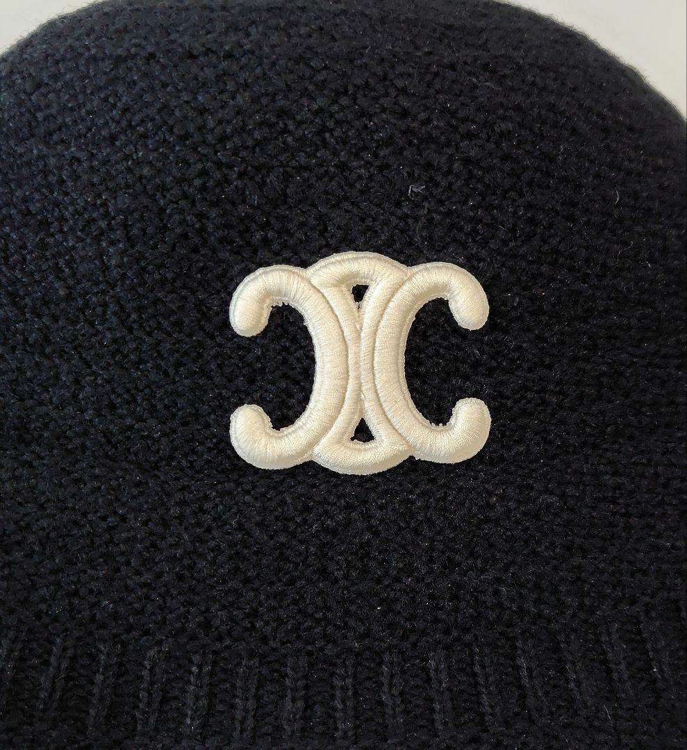 ★新品未使用★　CELINE　セリーヌ　ニット　バケットハット