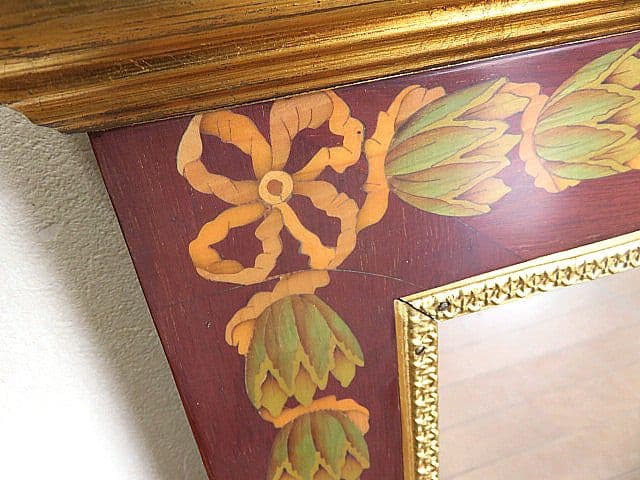 h*1様 スペイン 最高級 金彩象嵌細工ウォールミラー 　壁掛けミラー/壁掛け鏡