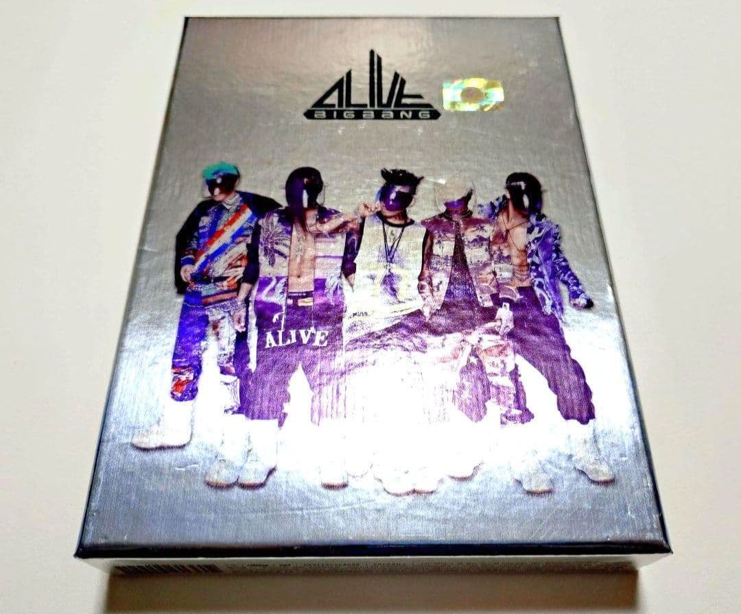 BIGBANG ALIVE 初回限定盤 CD メンバー ver. カード付き