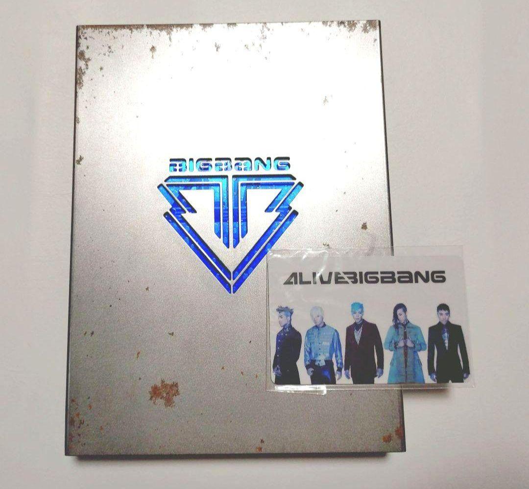 BIGBANG ALIVE 初回限定盤 CD メンバー ver. カード付き
