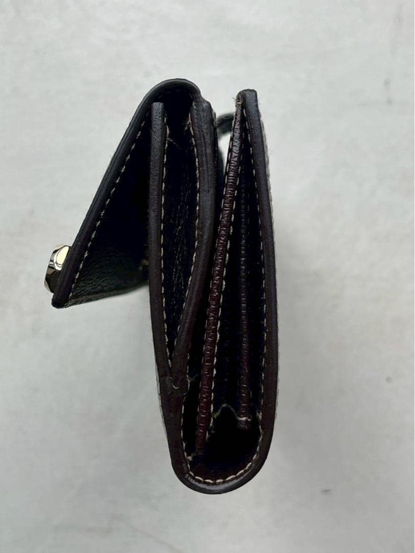 【新品未使用】グッチ 長財布 GGキャンバス ボルト スタッズ　定価56700円