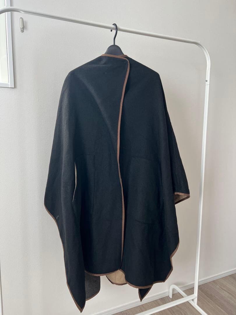 Ameri REVERSIBLE COLOR PONCHO COAT ポンチョ