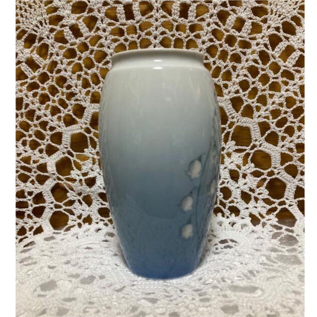 ロイヤルコペンハーゲン 【すずらん 鈴蘭 花瓶フラワーベース 】B&G スズラン