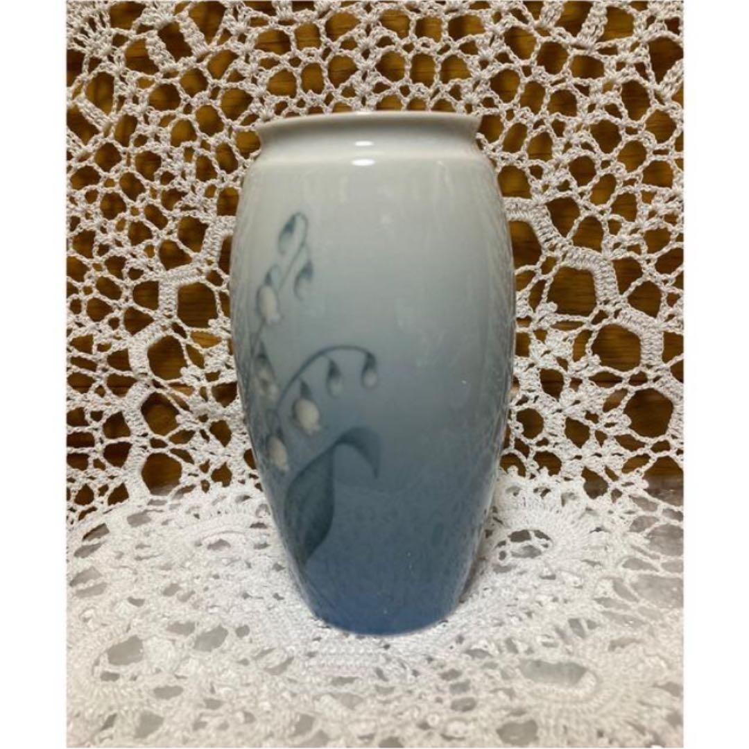 ロイヤルコペンハーゲン 【すずらん 鈴蘭 花瓶フラワーベース 】B&G スズラン