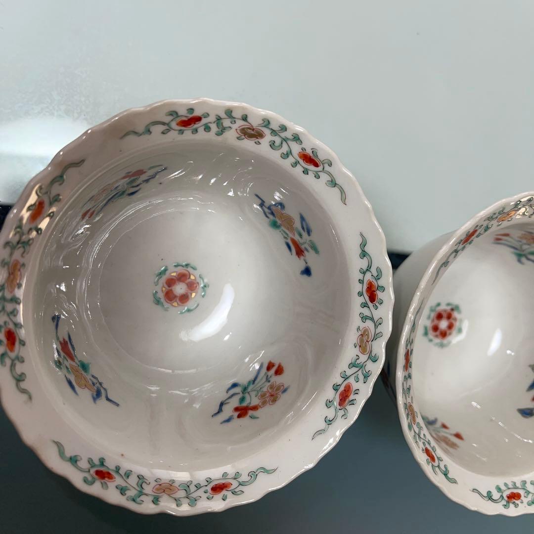 江戸時代　柿右衛門　小鉢　2客