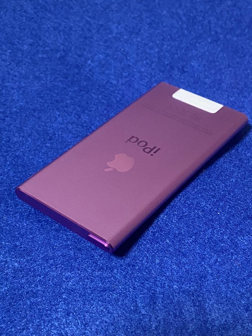 新品バッテリー Apple iPod nano 第7世代 パープル 綺麗