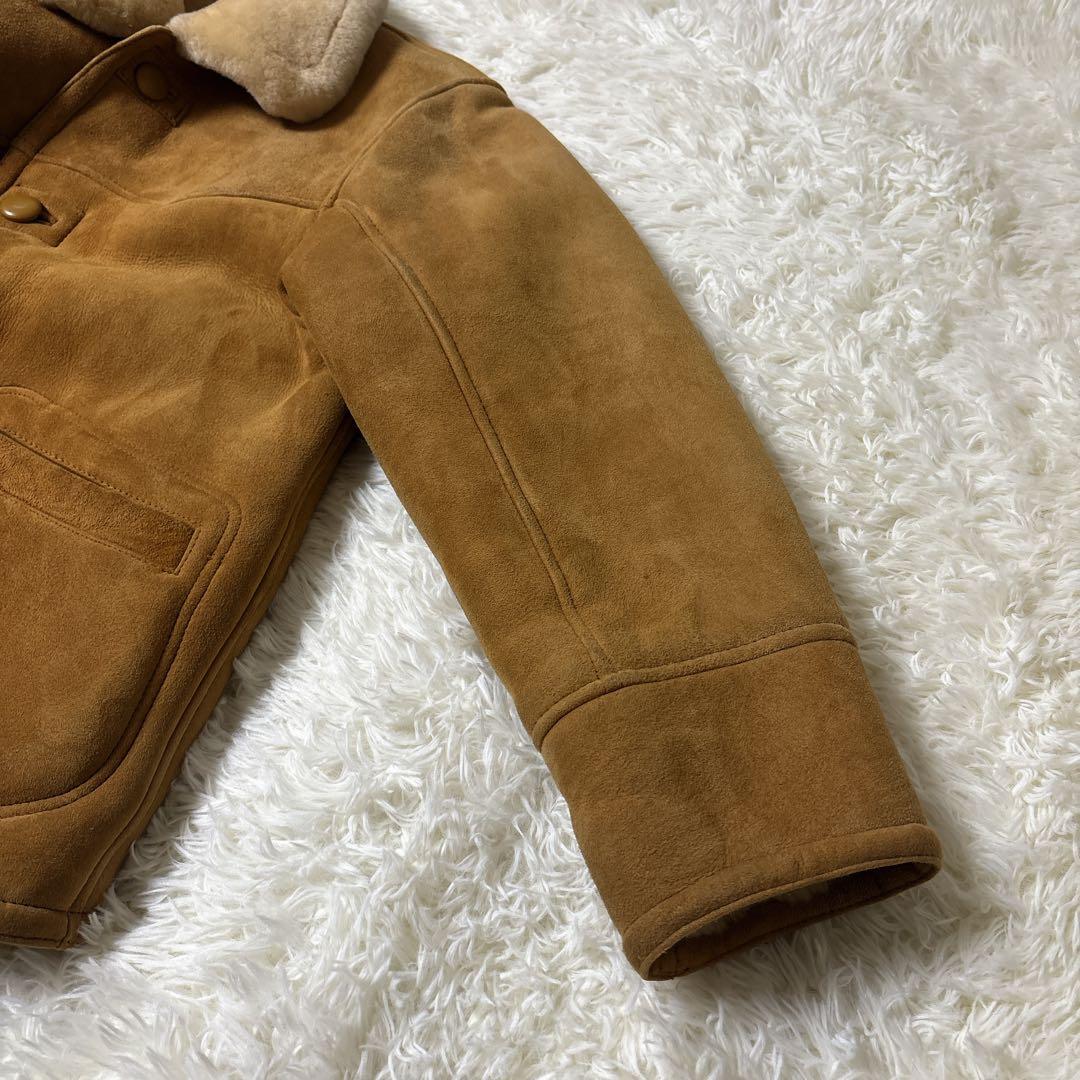 【希少】Wind Armor ニチワ ムートンジャケット シープスキン 羊革 M