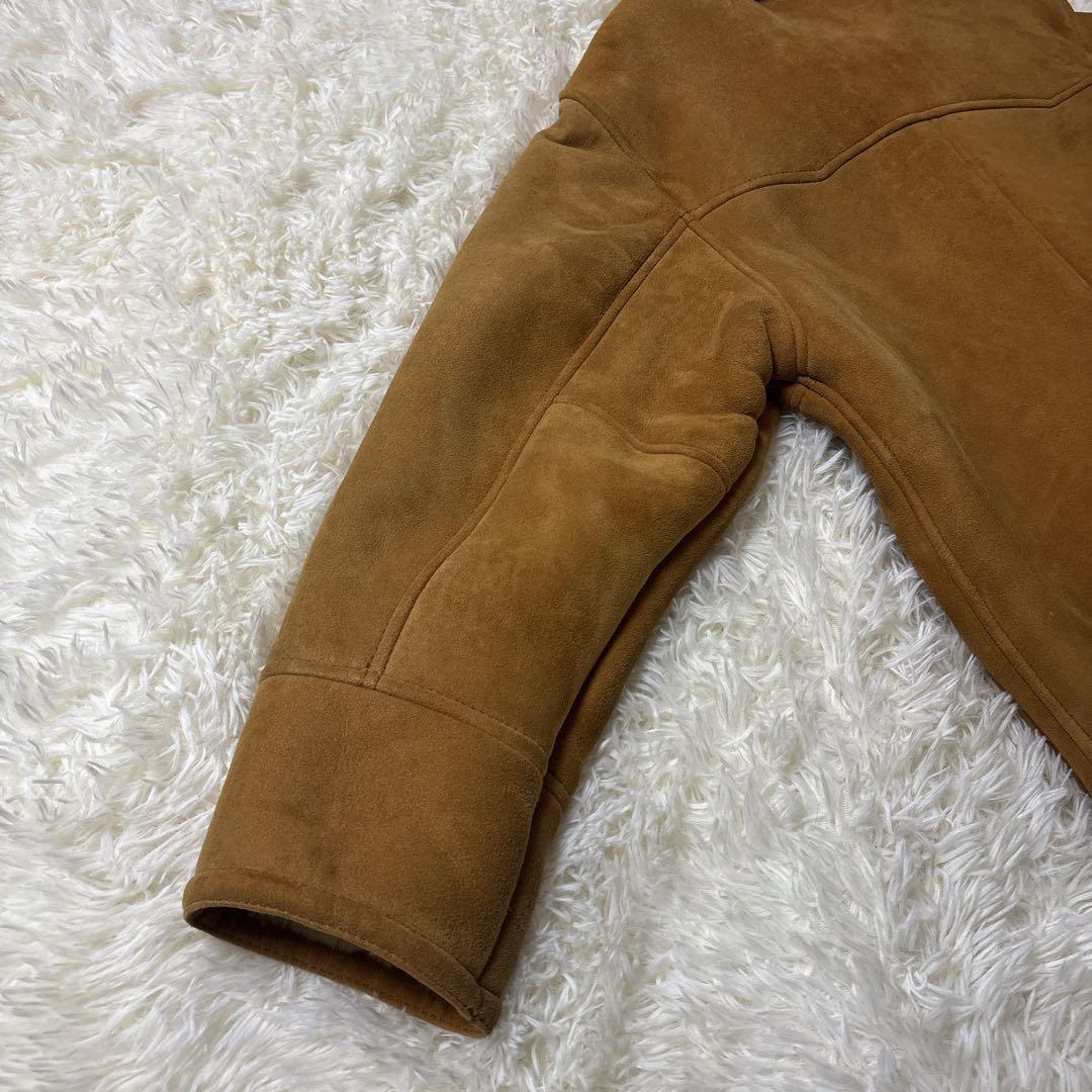 【希少】Wind Armor ニチワ ムートンジャケット シープスキン 羊革 M