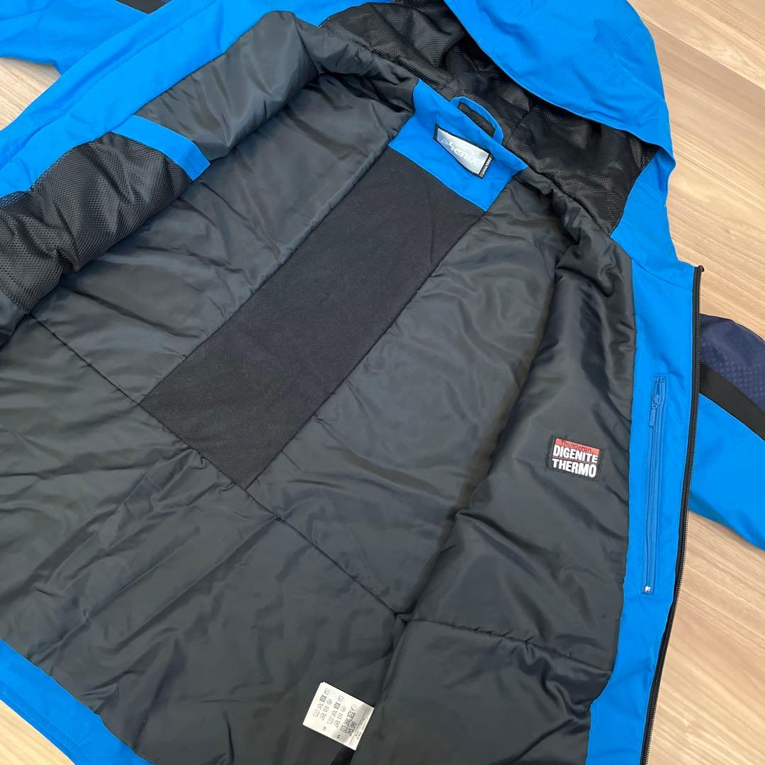 Phenix Lサイズ　スキーウェア 青/黒 サスペンダー付き