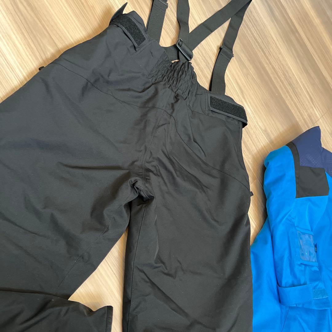 Phenix Lサイズ　スキーウェア 青/黒 サスペンダー付き