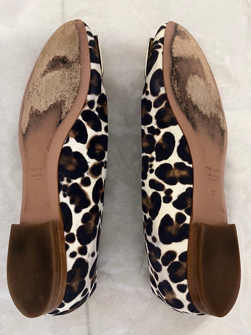 PELLICO ヒョウ柄 フラットシューズ