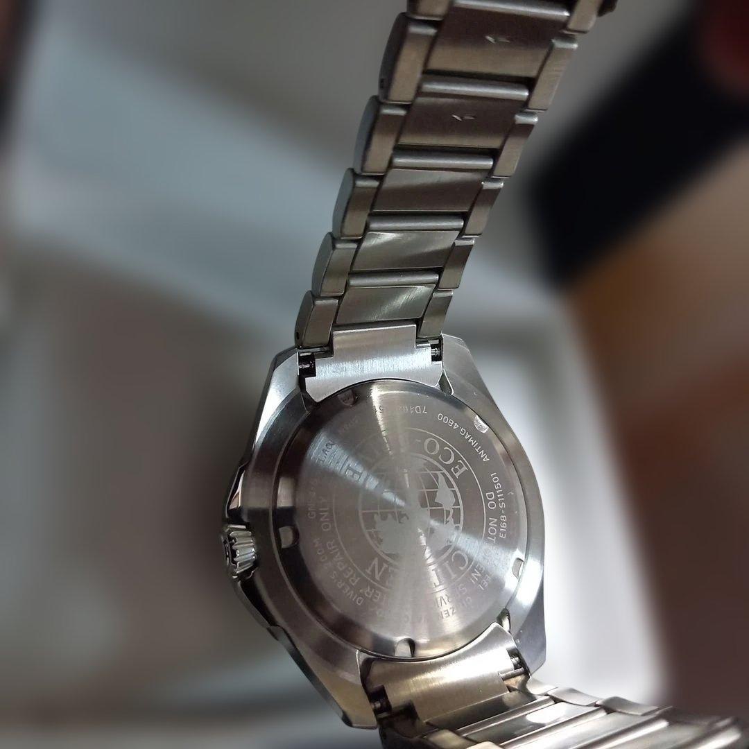 最終価格　BN0190-82E　エコドライブ ダイバーズ　ソーラー　美品