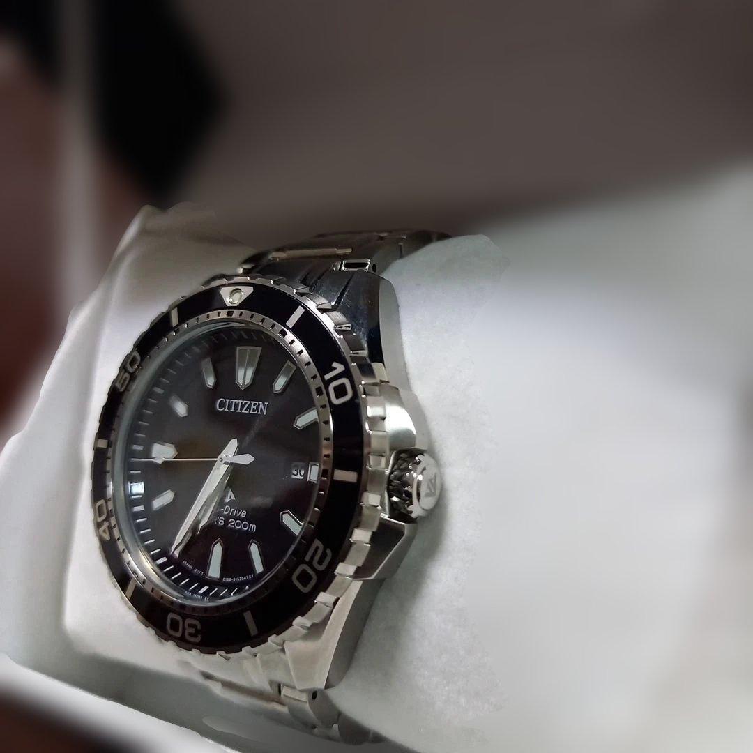 最終価格　BN0190-82E　エコドライブ ダイバーズ　ソーラー　美品