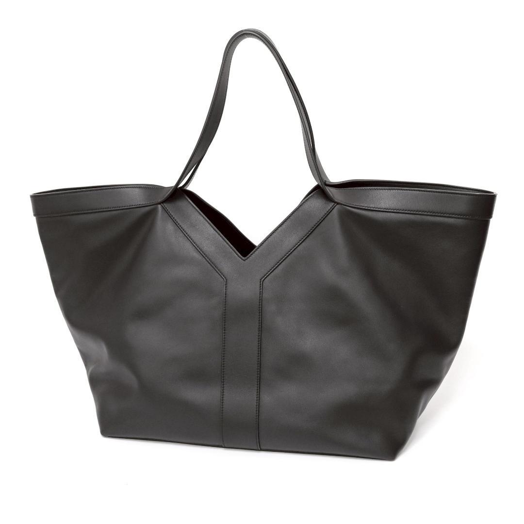 極美品　サンローランパリ　Yグランドレザー　Yトート　肩掛け　ブラック　保存袋付