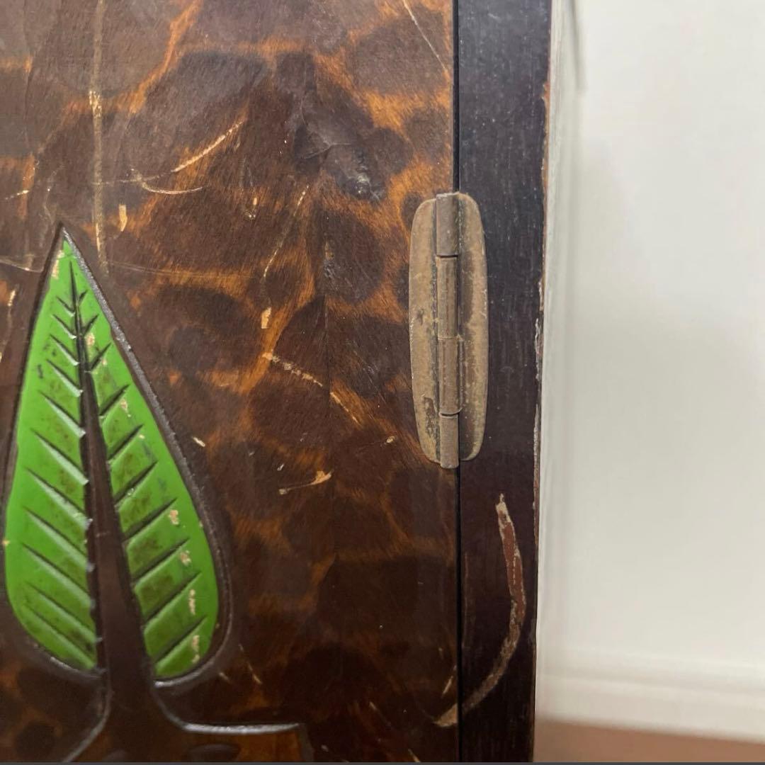 【レトロ】キャビネット　レコードケース　棚　テレビ台