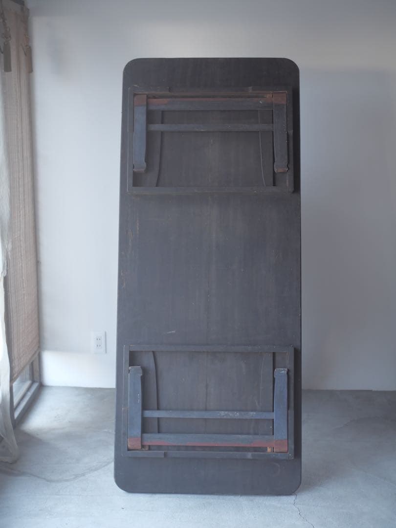 超特大　ちゃぶ台　折り畳み　テーブル　古家具　古道具　アンティーク　昭和レトロ