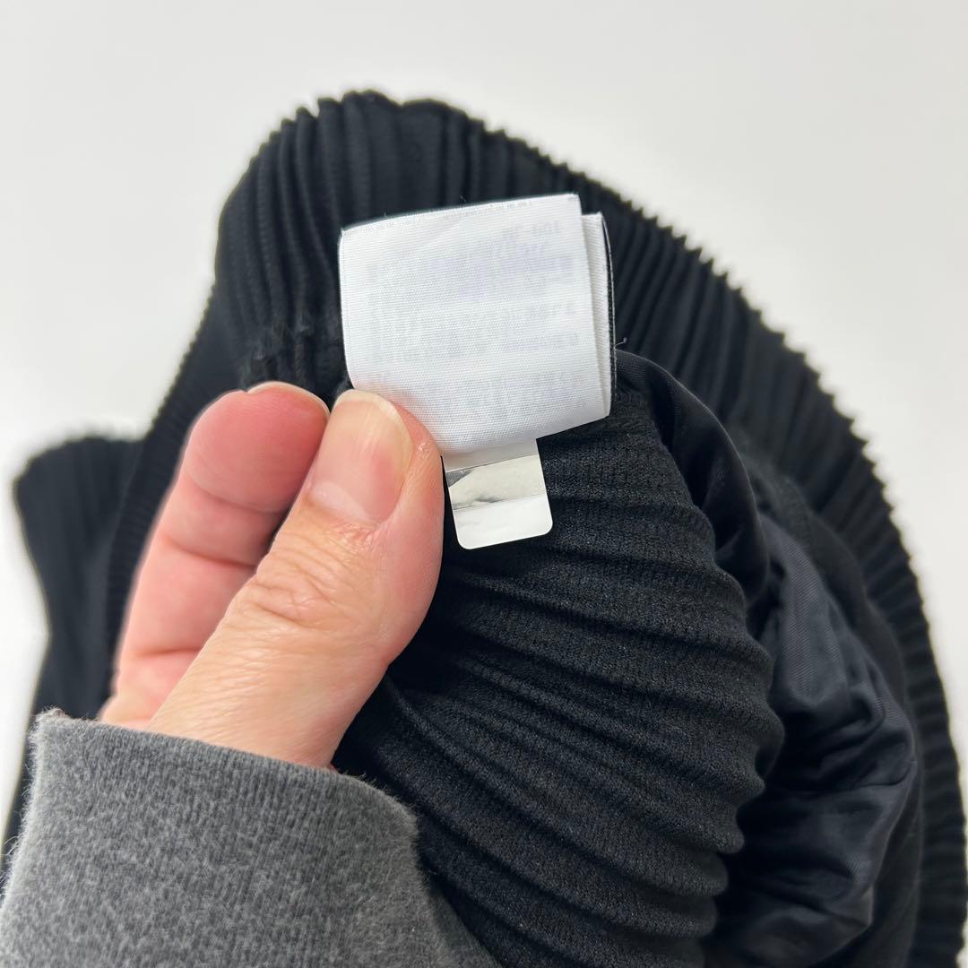 オムプリッセ イッセイミヤケ プリーツ サルエル ハーフ ワイド パンツ 3