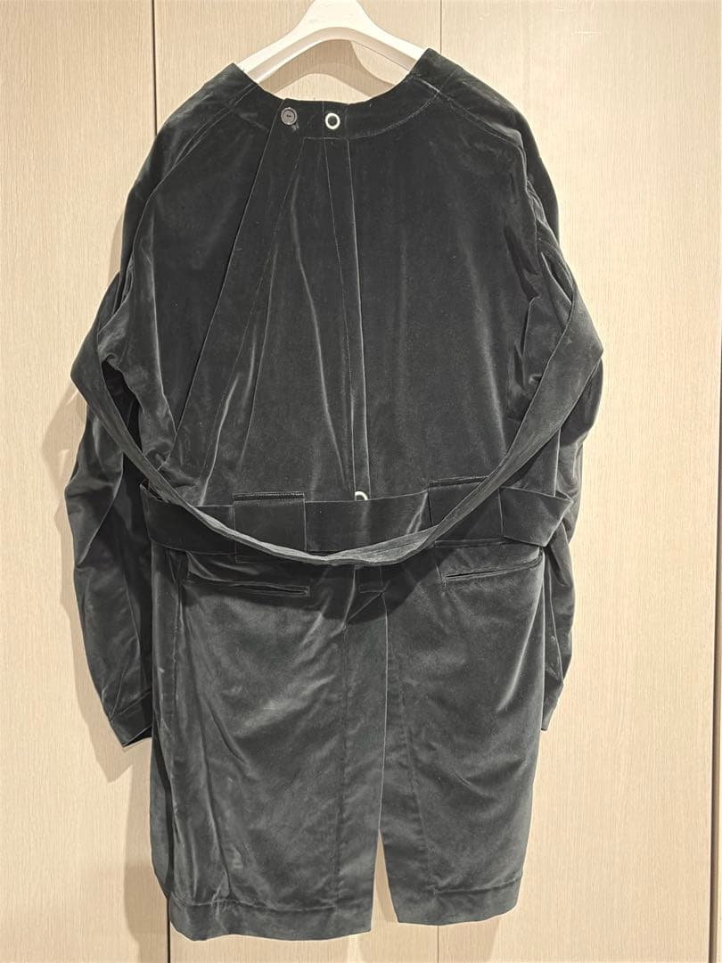 the soloist 20AW ベルベットコート