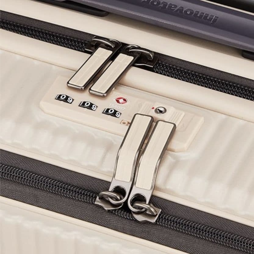 【新品】かわいい✨Innovator スーツケース バニラ色 機内持込 33L