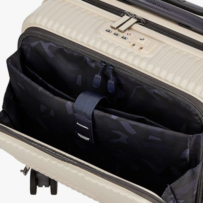 【新品】かわいい✨Innovator スーツケース バニラ色 機内持込 33L