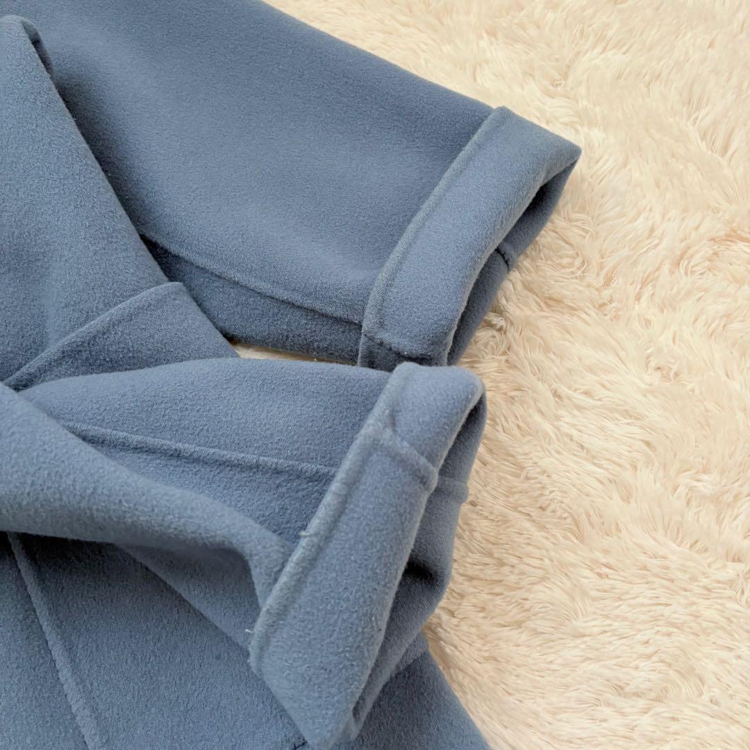 人気✨スローブイエナ HAMILTONダブルフェイスチェスターコート　ブルー