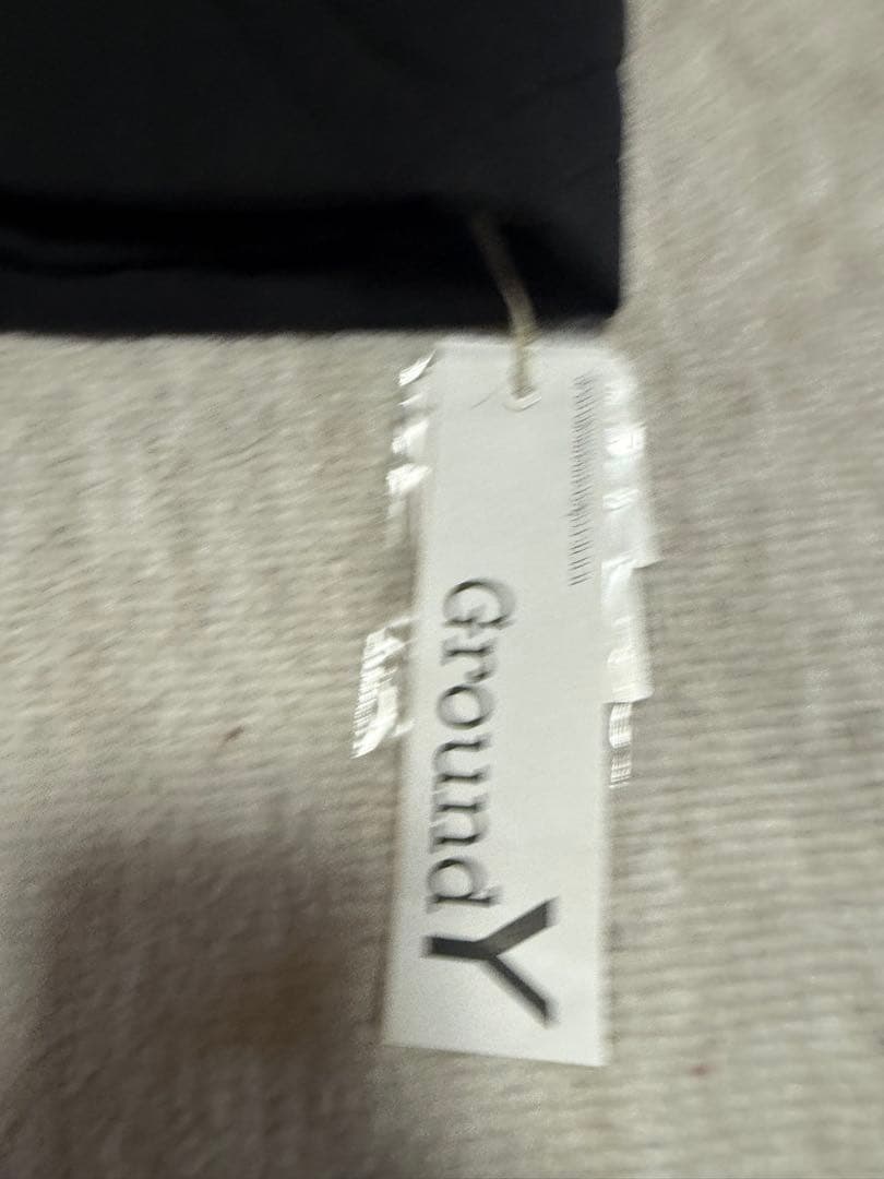 YGround Y 今季完売品ブラックマフラー　フリーサイズ