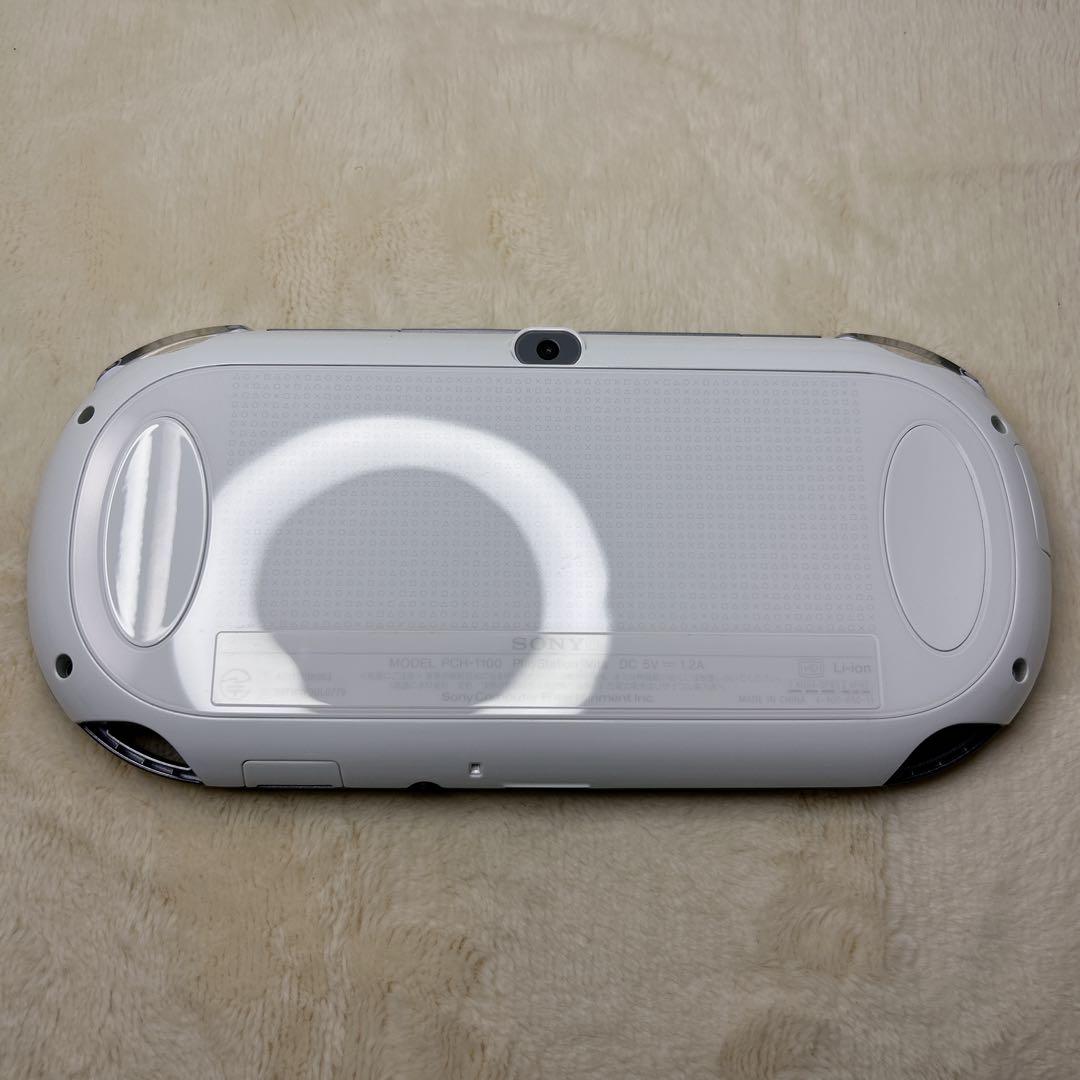 【極美品】希少色 PSVITA PCH-1100 クリスタル・ホワイト