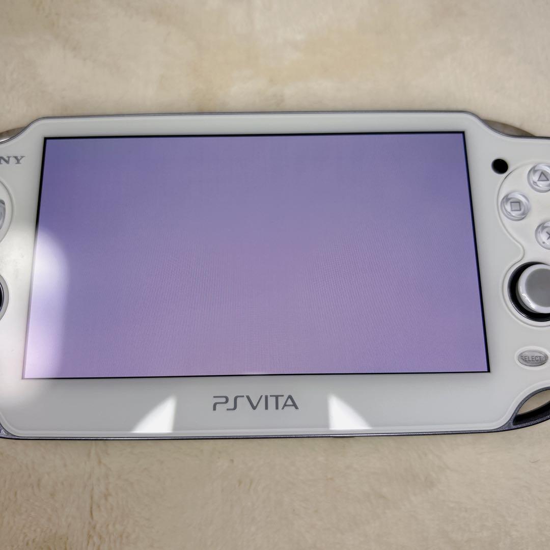 【極美品】希少色 PSVITA PCH-1100 クリスタル・ホワイト