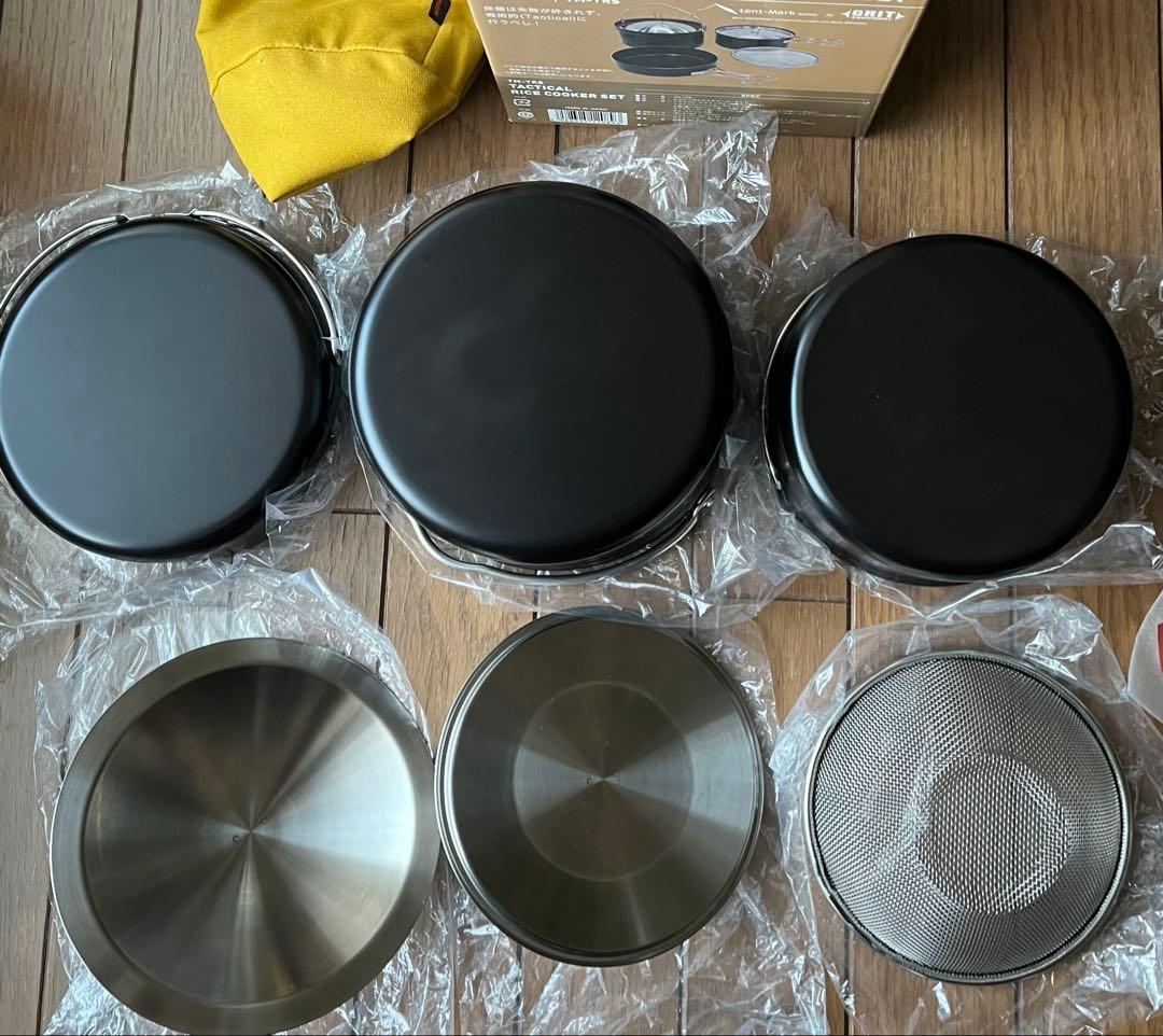 テンマクデザイン タクティカルライスクッカーセット