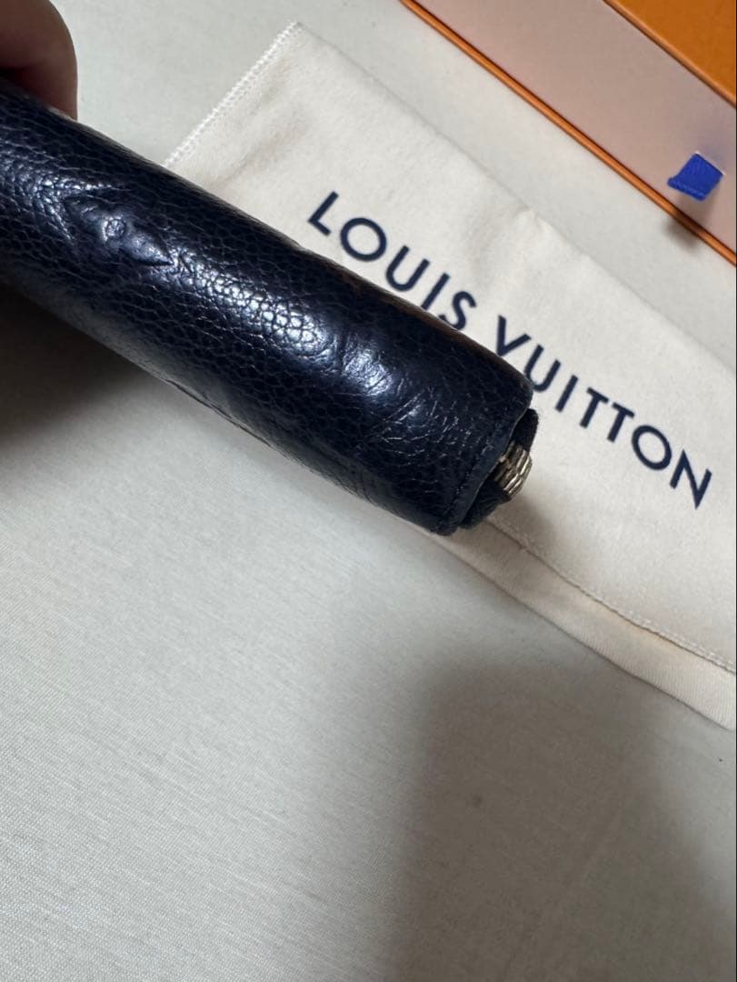 良品　正規品　ルイヴィトン　アンプラント　ジッピーウォレット　ノワール