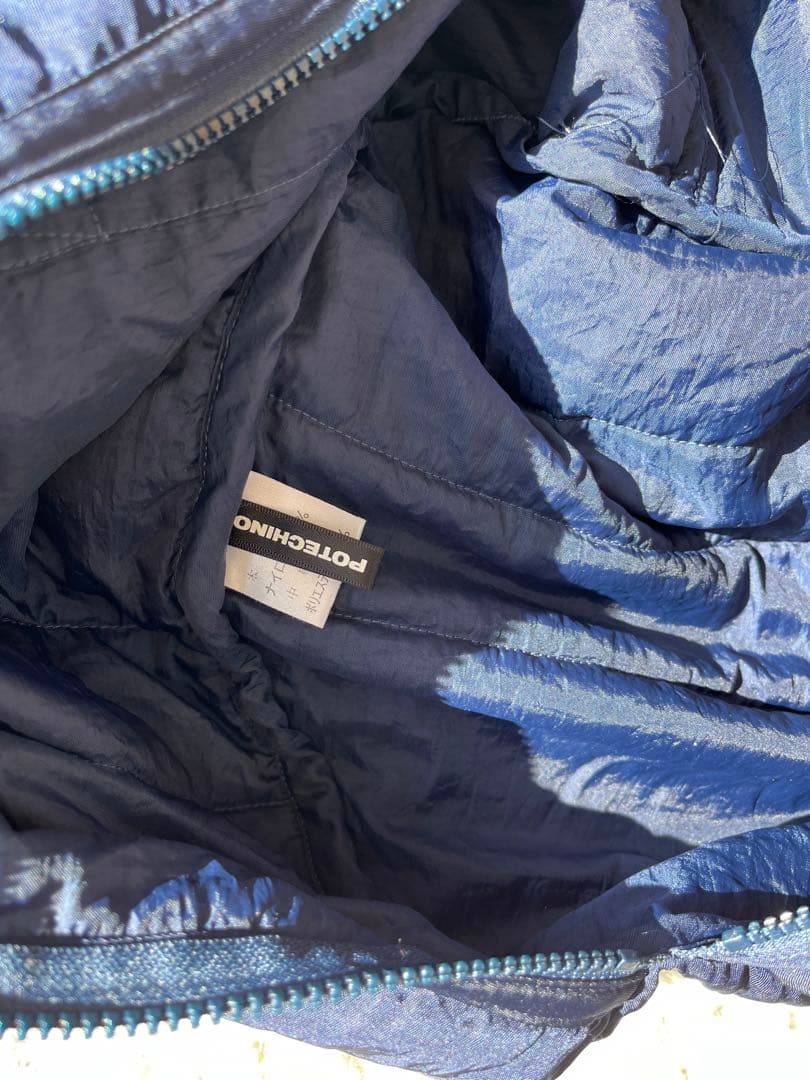 ポテチーノ　POTECHINO花柄ナイロンボストンバッグ　ほぼ未使用　旅行鞄