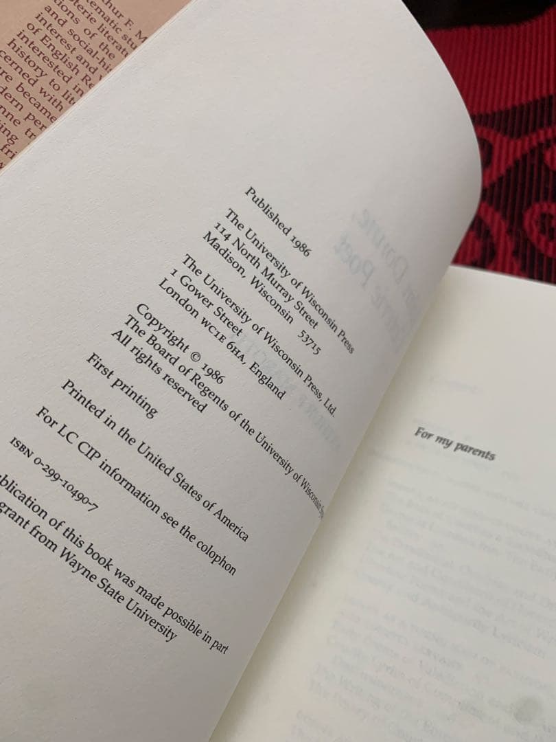 希少　John Donne, Coterie Poet